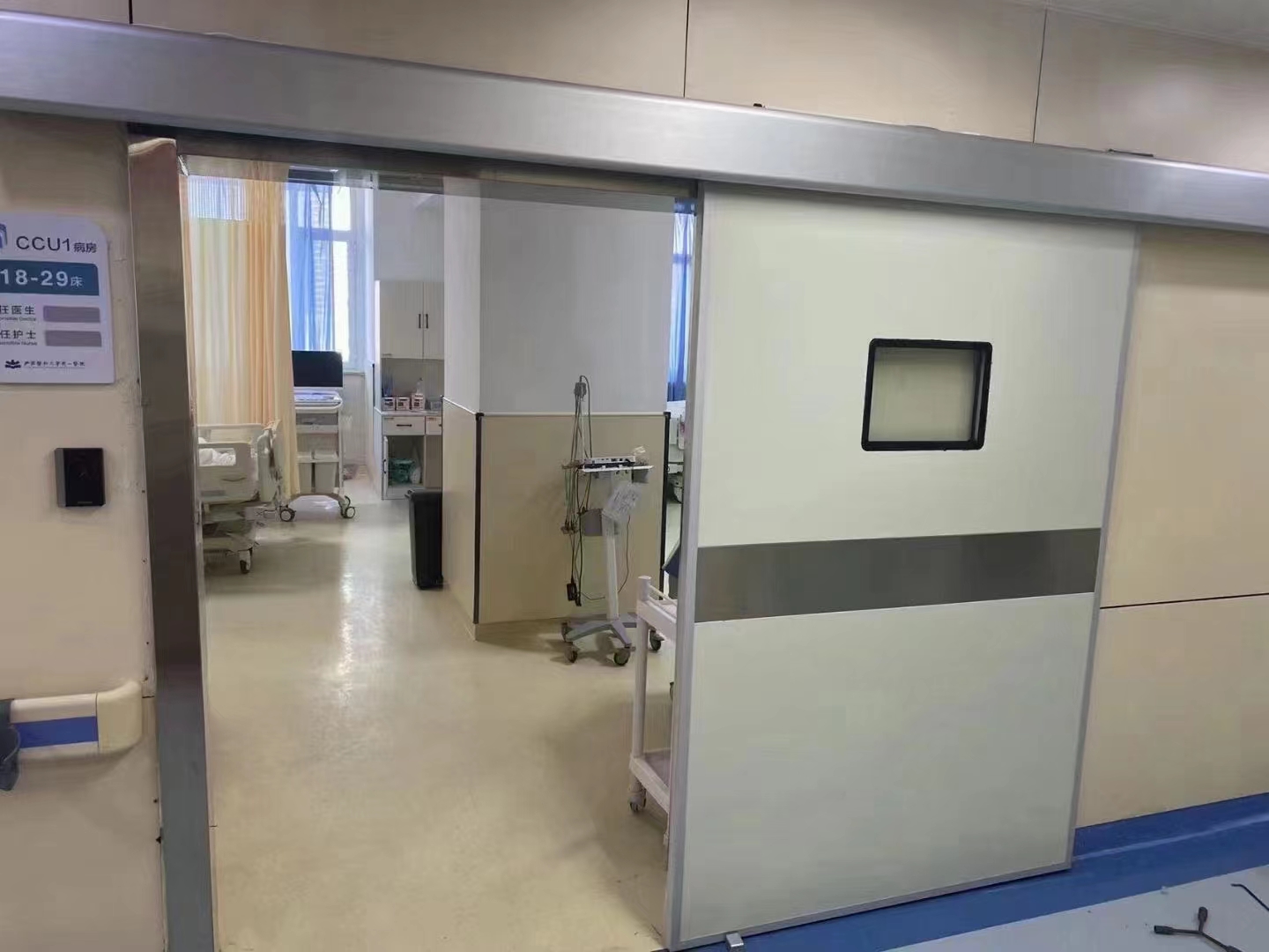 四平医用防辐射铅门 牙科不锈钢铅门